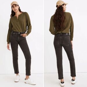 Madewell The Mid-Rise Perfect Vintage Jean in Lunar Wash Size 26